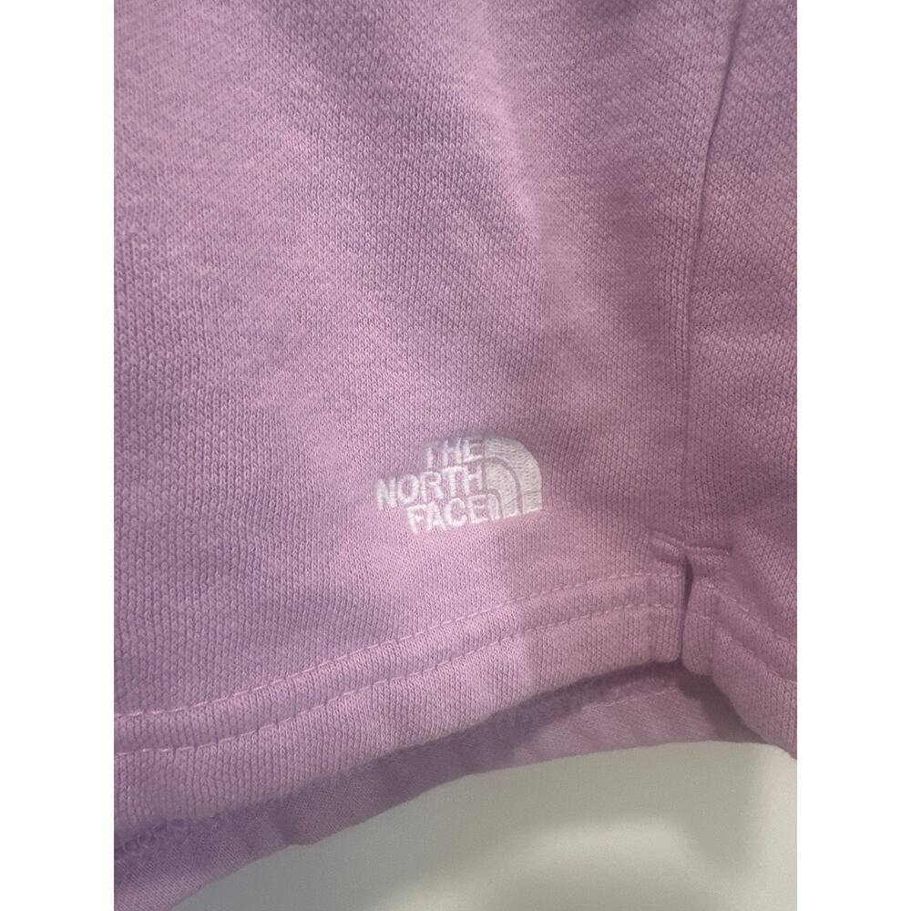 The North Face Half Dome Fleece Shorts Purple Standard Fit Pockets Women's M - Picture 3 of 6